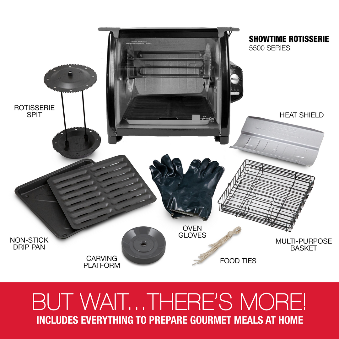 Ronco Showtime Modern Rotisserie, Black