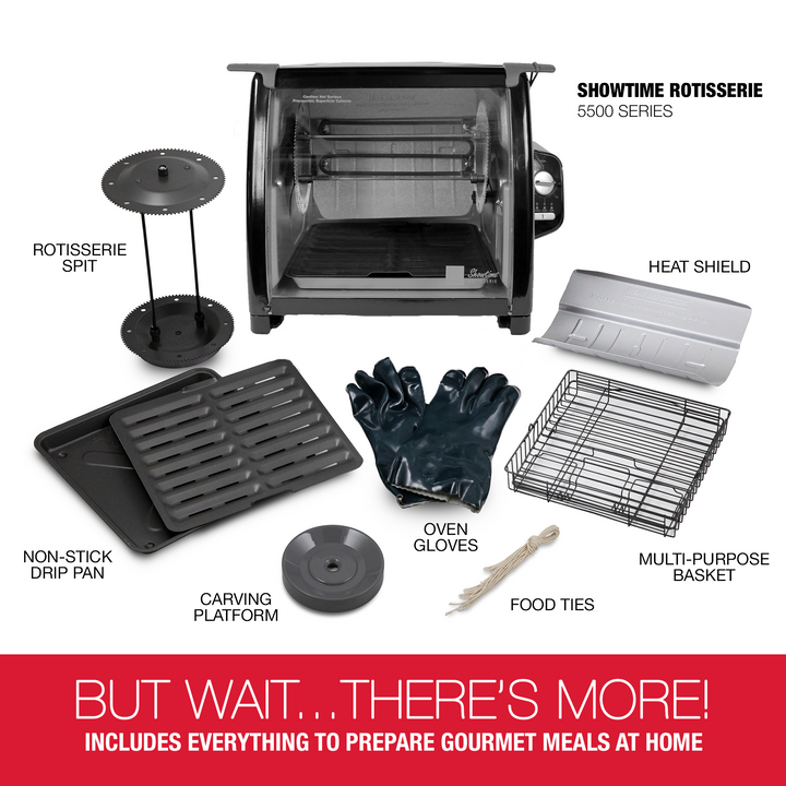 Ronco Showtime Modern Rotisserie, Black
