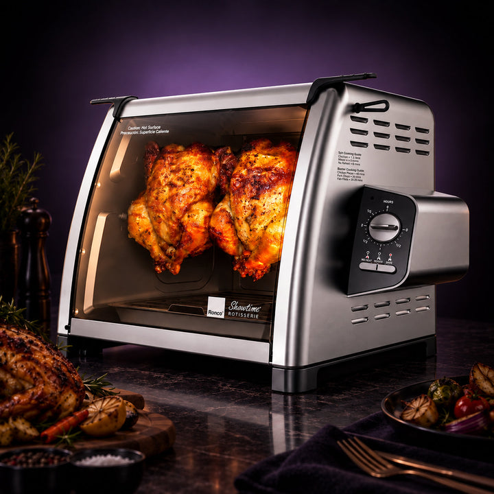 Ronco Showtime Modern Rotisserie, Stainless Steel
