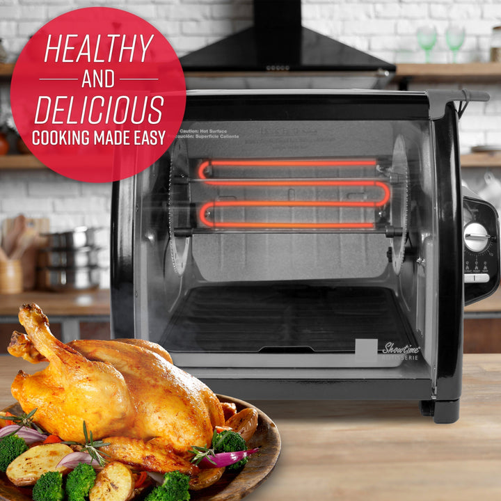 Ronco Showtime Modern Rotisserie, Black