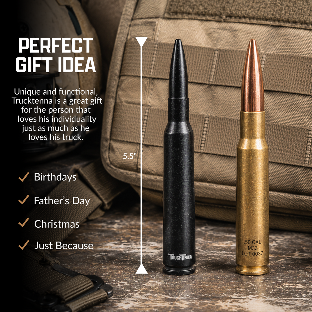 TruckTenna .50-Cal Bullet Antenna for Trucks