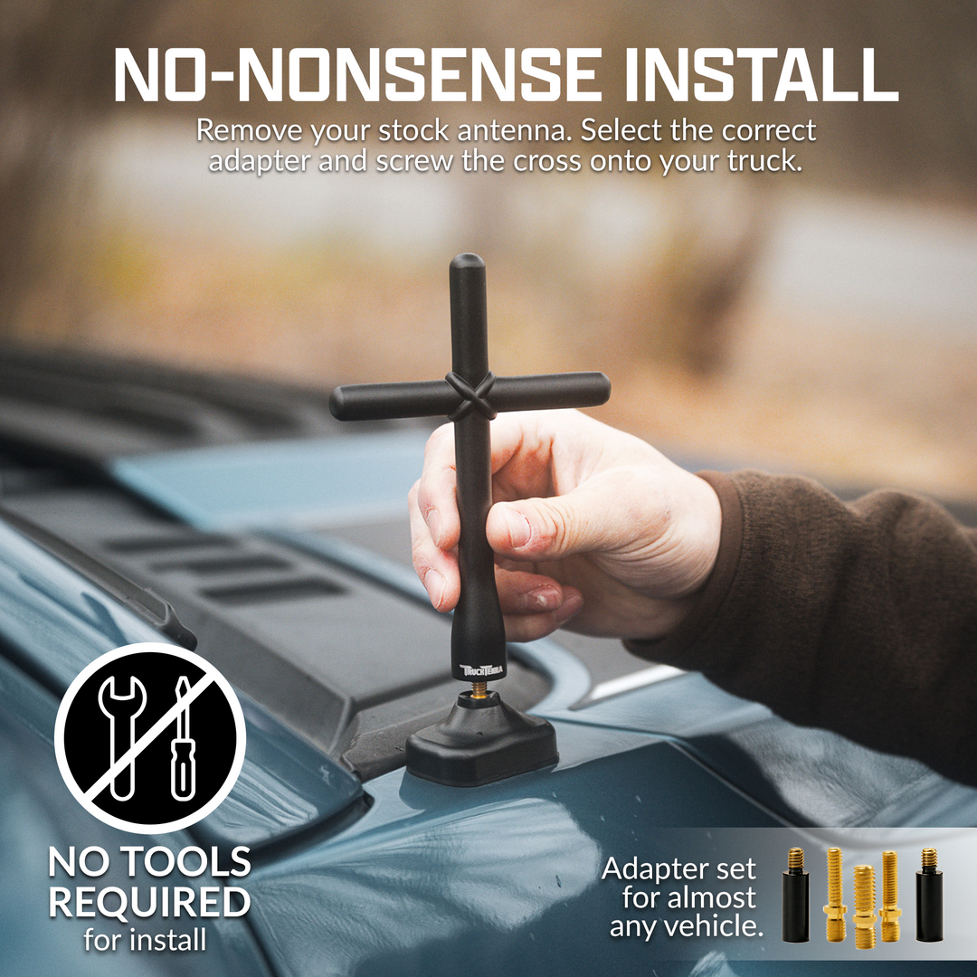 TruckTenna Cross Antenna for Trucks