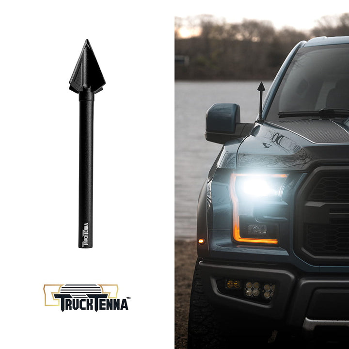TruckTenna Arrow Antenna for Trucks, Aftermarket Stubby Antenna Replacement