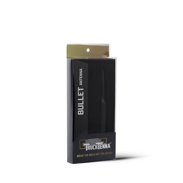 TruckTenna .50-Cal Bullet Antenna for Trucks, Aftermarket Stubby Antenna Replacement