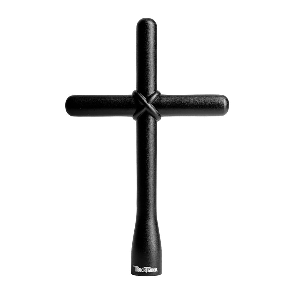 TruckTenna Cross Antenna for Trucks, Aftermarket Stubby Antenna Replacement