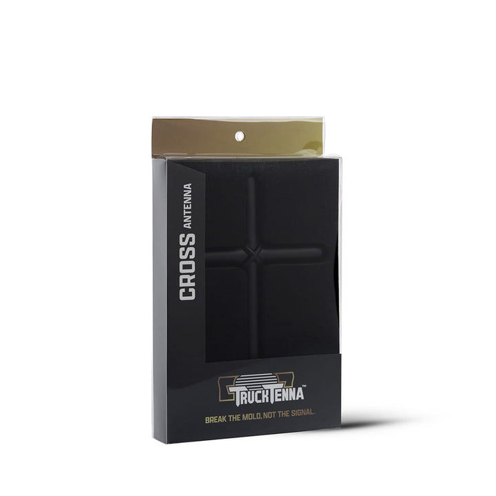 TruckTenna Cross Antenna for Trucks, Aftermarket Stubby Antenna Replacement