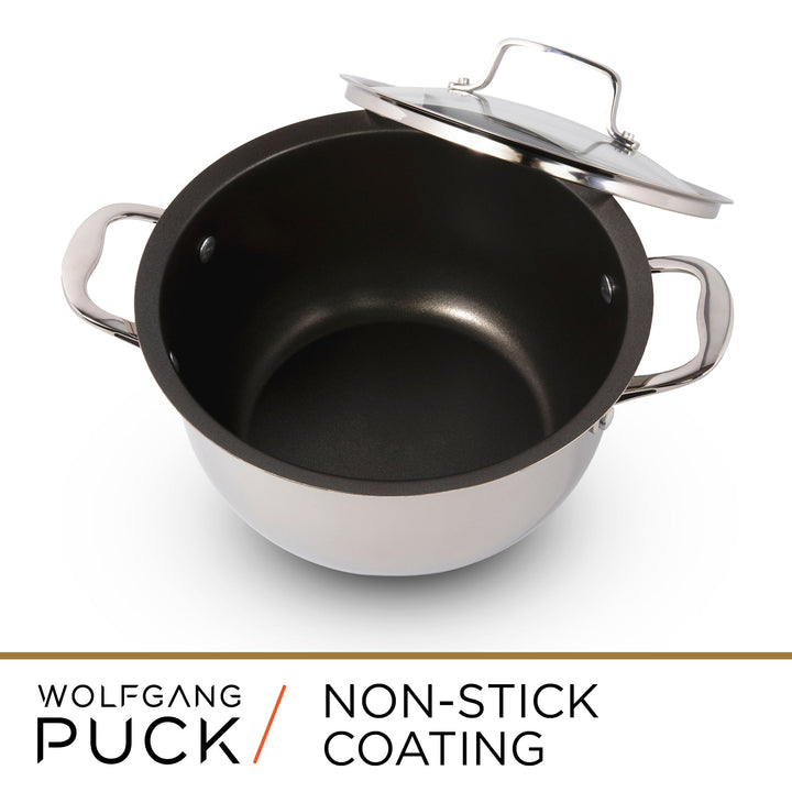 non-stick pots and pans by Wolfgang Puck